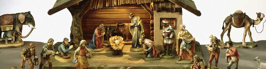 Comploj Nativity scene consisting of 41 figures