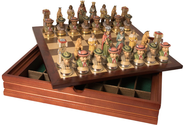 Jeu d’échecs avec pions