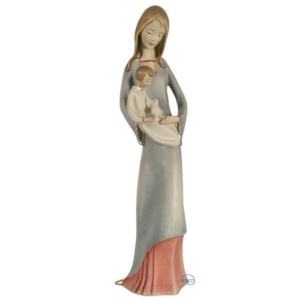 Our Lady with Child and dove - COLOR