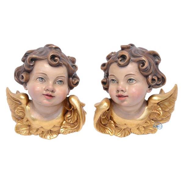 Pair angels’heads - COLOR