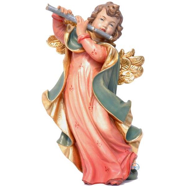Angel with flute (to stand or hang) - COLOR