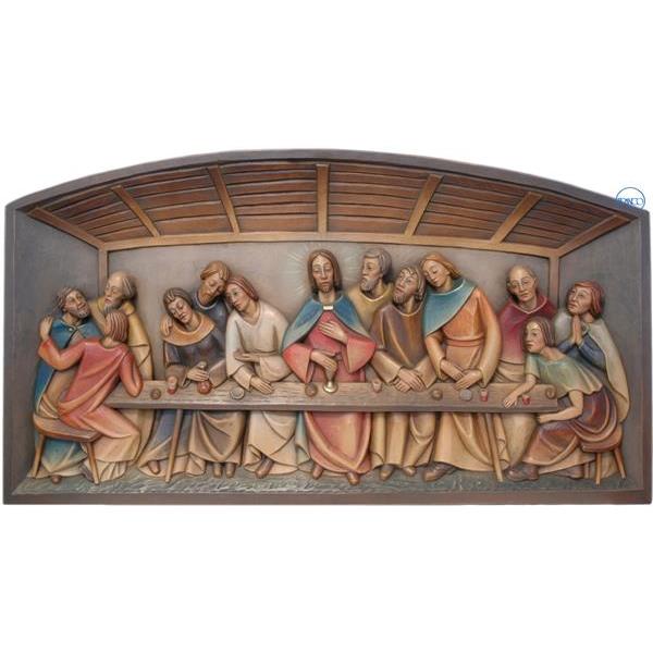 Relief of last supper-Leonardo da Vinci - COLOR