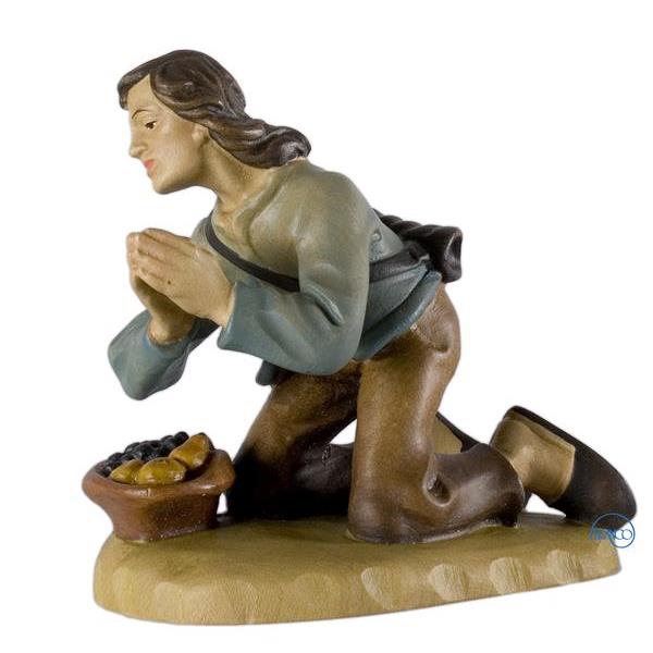 Shepherd kneeling - COLOR