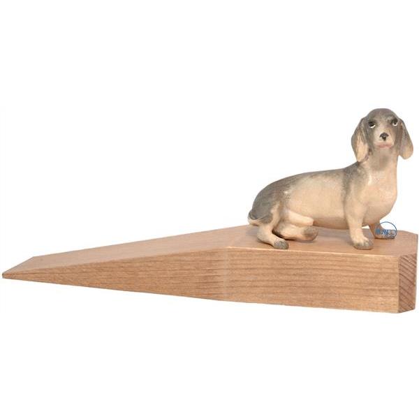 Door-stopper with dachshund - COLOR