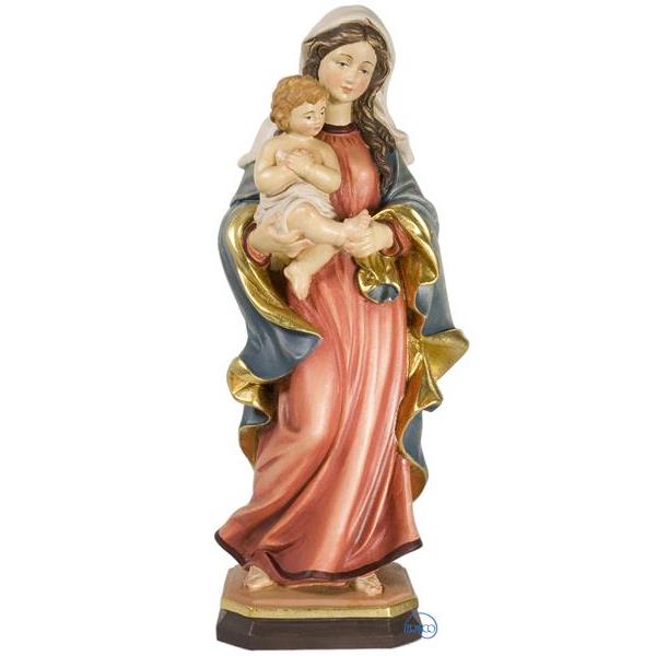 Virgen con el Niño-estilo barroco - COLOR