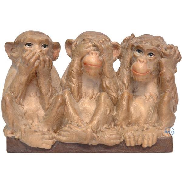 Los Tres simios - COLOR
