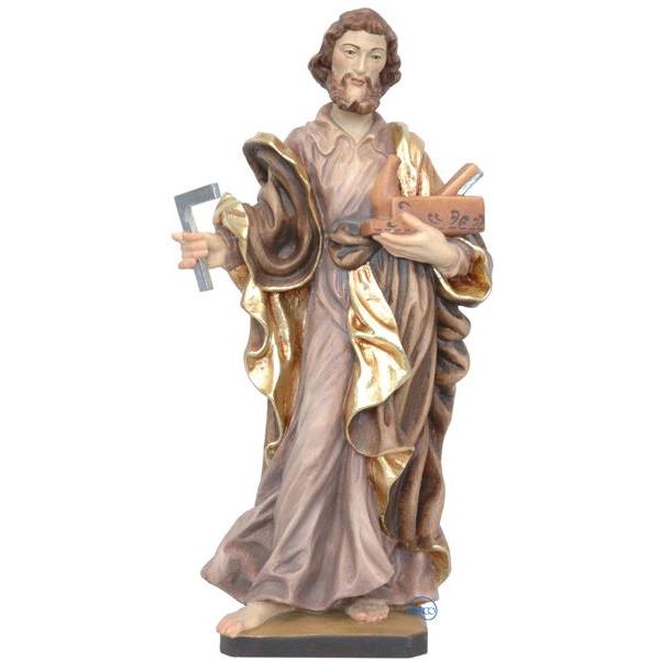 Saint Joseph tenant un rabot et une équerre - COLOR