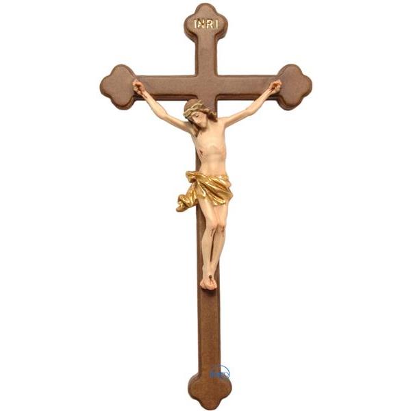 Crucifix avec croix tréflée - COLOR