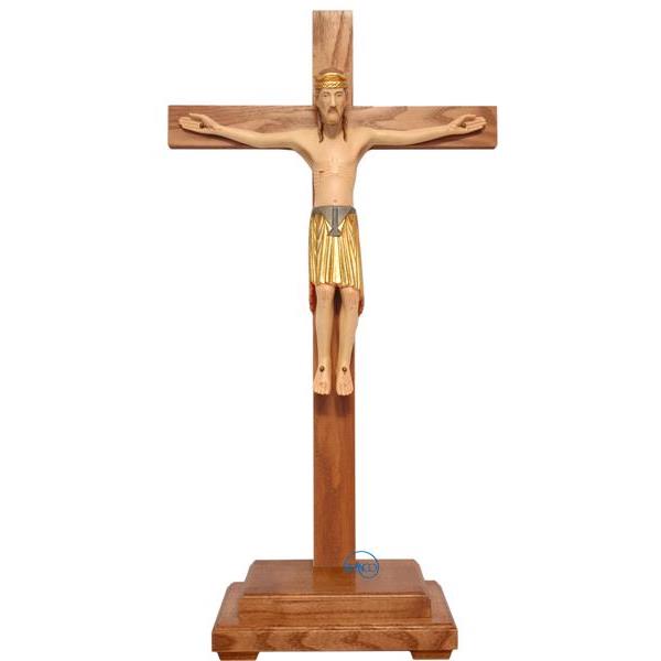 Crucifix avec socle-d’Altenstadt-style roman - COLOR