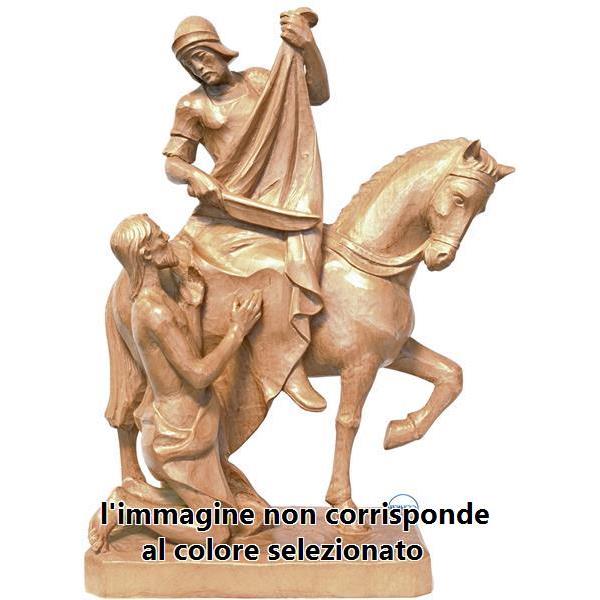 San Martino a cavallo con mendicante - 